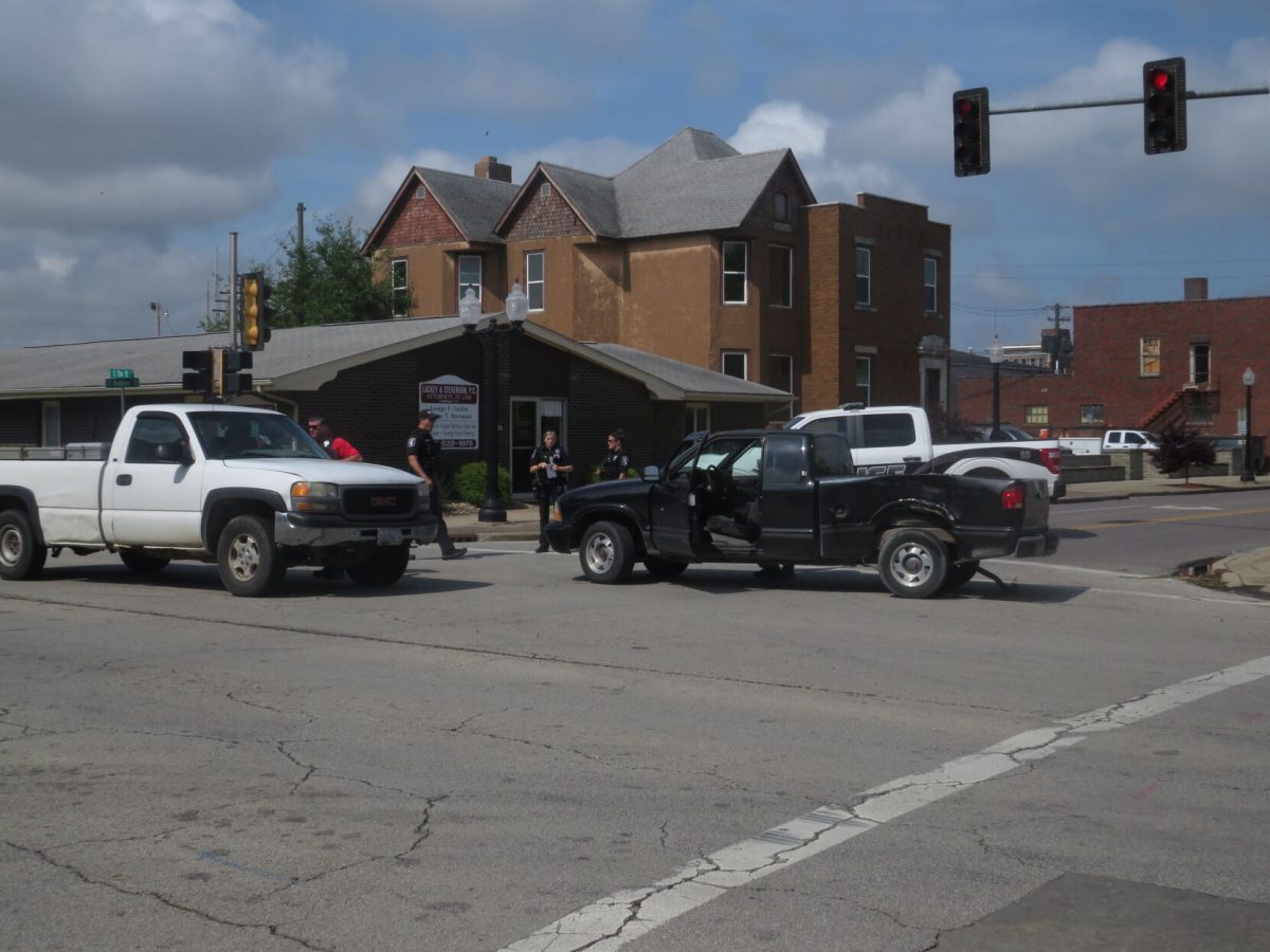 Downtown Centralia wreck The Sentinel