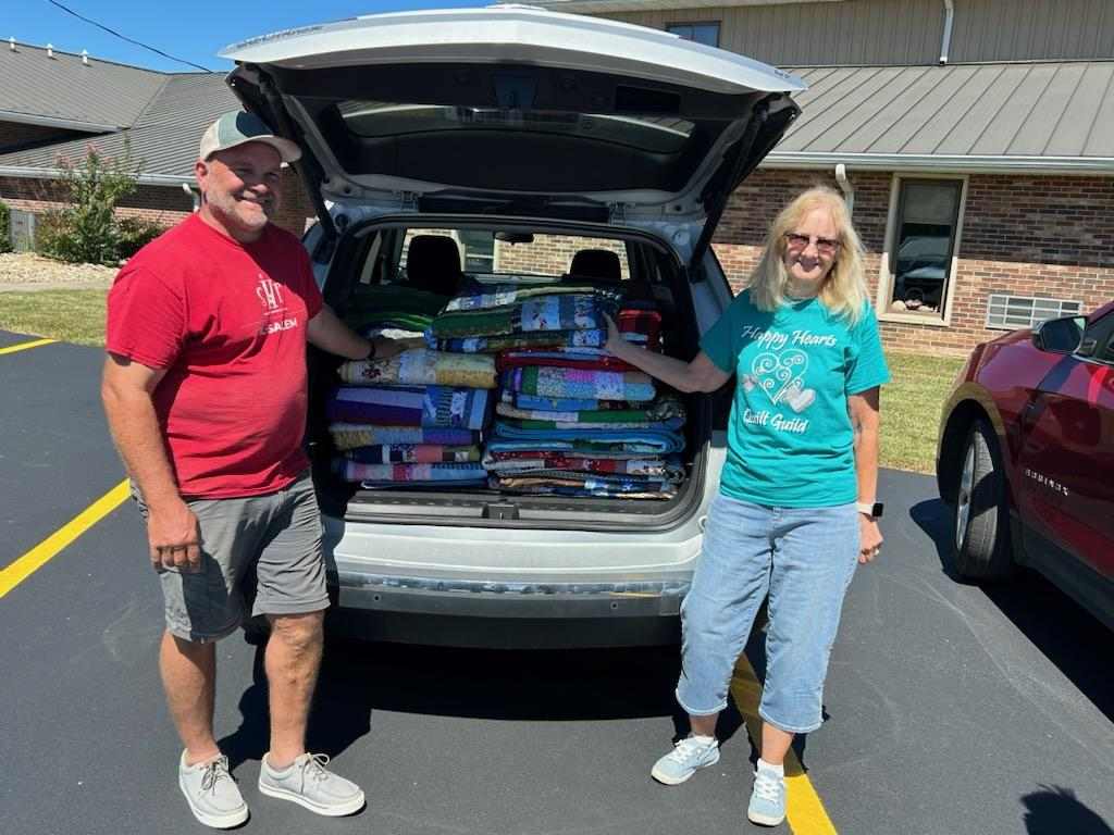 Happy Hearts Quilt Guild Donation The Sentinel